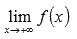 [ a ;  + ∞) 에서 x = a 점에서의 함수 값과 + ∞에서의 한계 값을 계산합니다   ;